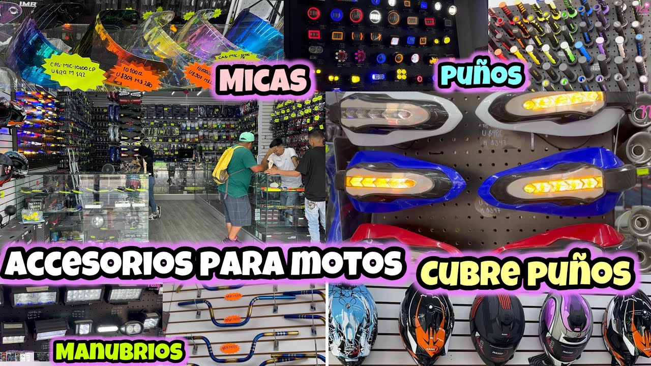 🏍️ Accesorios para Motocicletas | Nueva tienda en Izazaga | A un minuto del metro en Centro CDMX