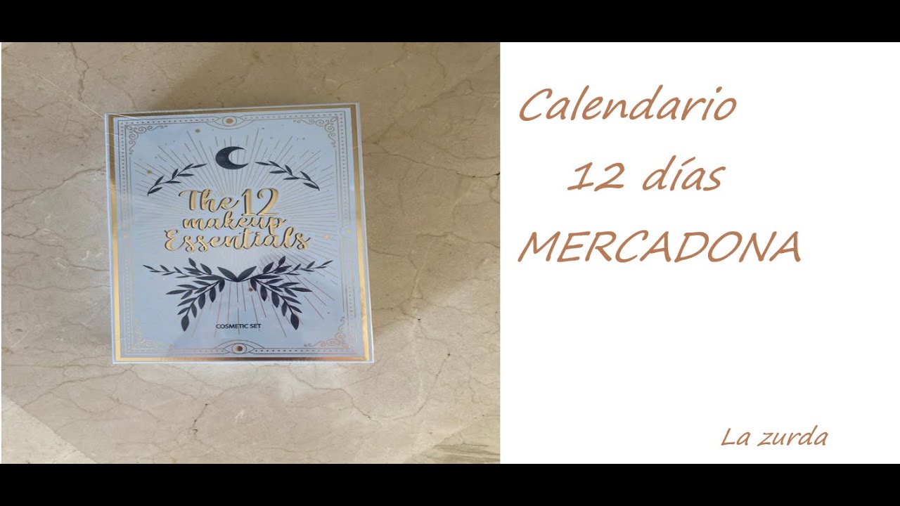 Calendario de adviento 12 días  de Mercadona + planchado fácil