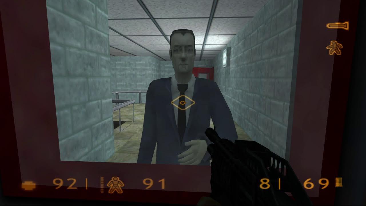 The weird PS2 version of Half-Life