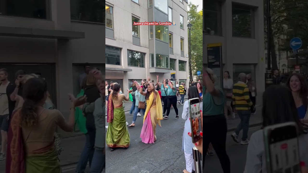 #janmashtami #krishna #london #iskcon #iskcontemple #iskconlondon #lordkrishna#god#uk #india #shorts