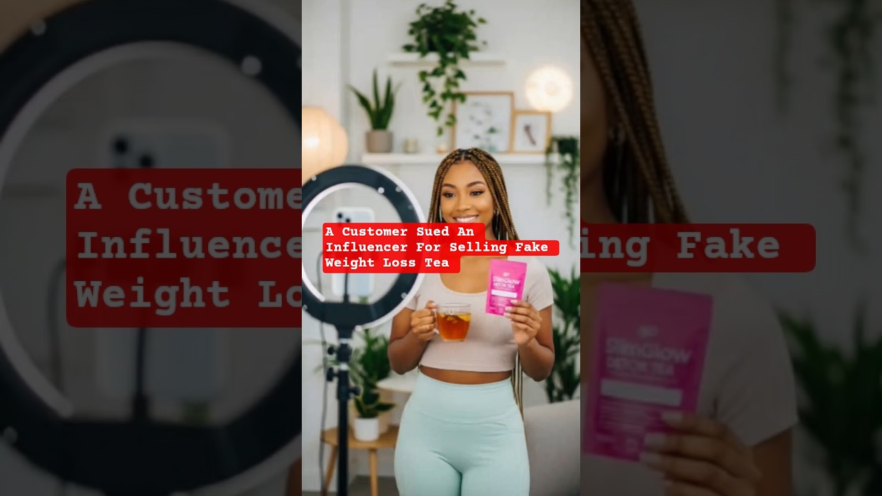 influencer accused of selling fake product 