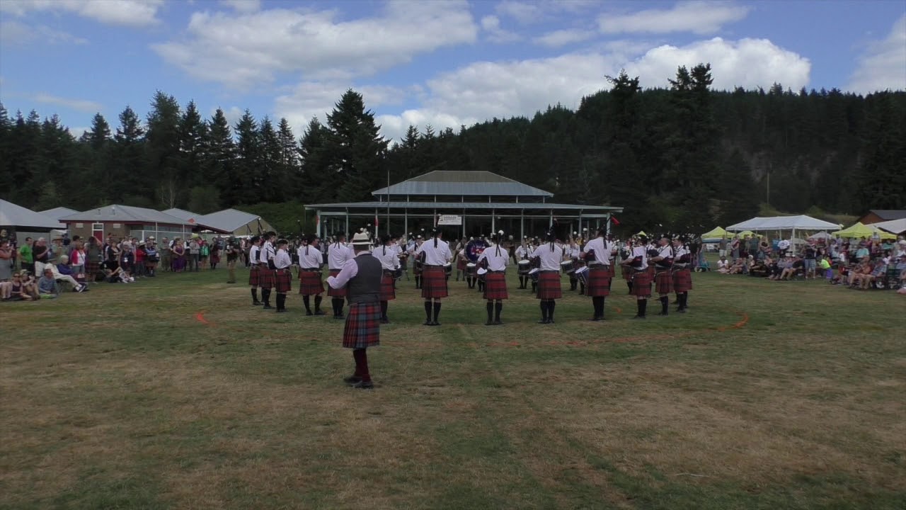 SFU Pipe Band Enumclaw 2019 MSR (P/M Tom McAllister, Blair Drummond, John Morrison)