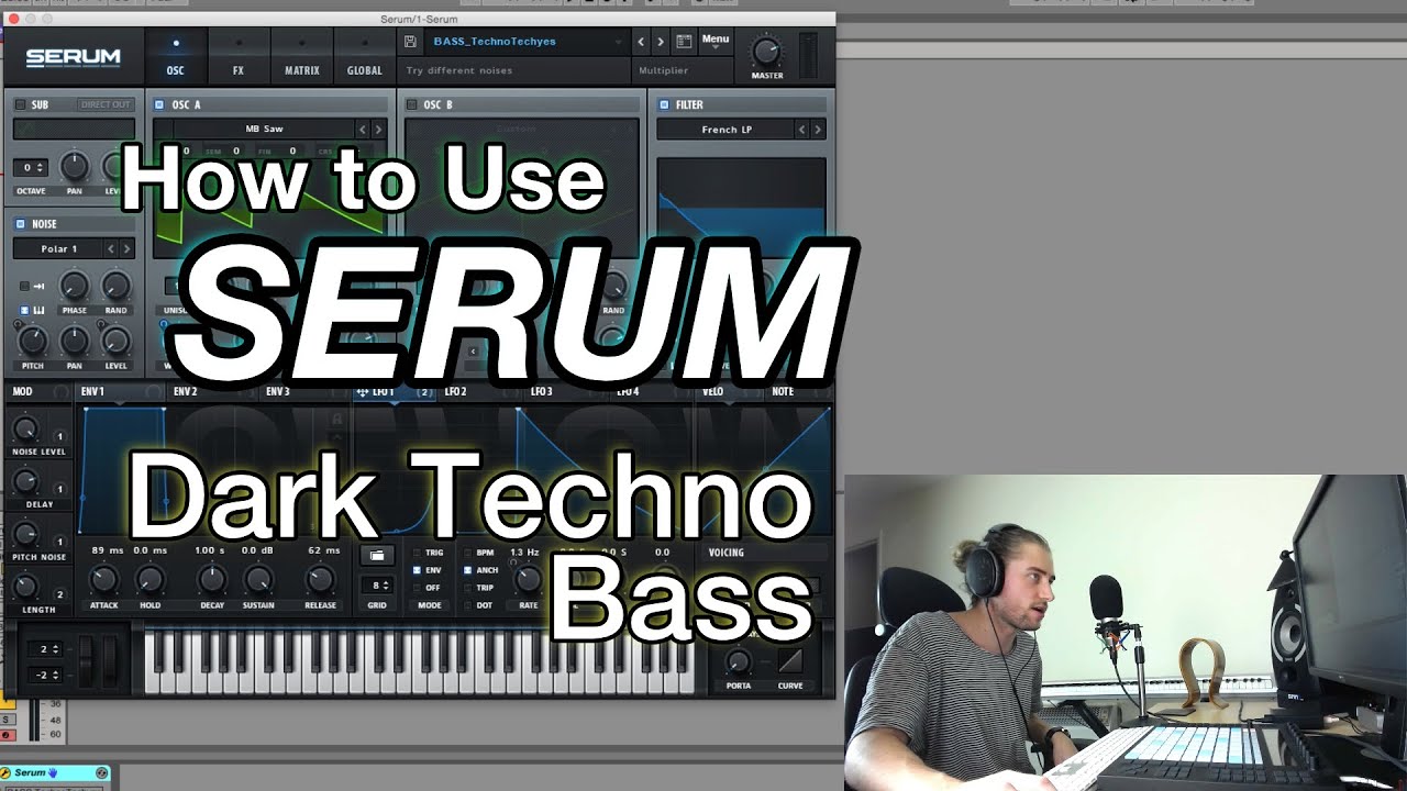 How to Use Serum: Dark Techno Bass (preset included!)