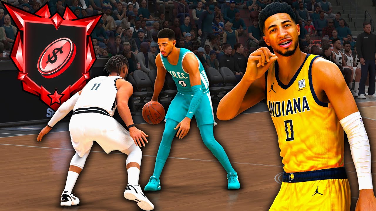 TYRESE HALIBURTON BUILD IS THE ULTIMATE PLAYMAKER FOR RANDOM REC IN NBA 2K25!