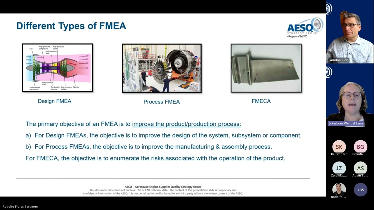 Design FMEA, Process FMEA & FMECA
