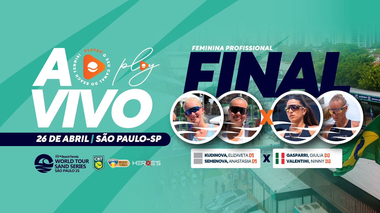 FINAL: ELIZAVETA KUDINOVA / ANASTASIIA SEMENOVA X GIULIA GASPARRI/ NINNY VALENTINI: SAND SERIES SP