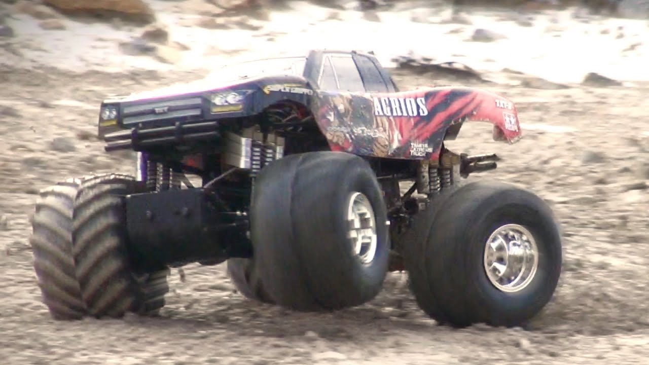 Tamiya TXT-2 Agrios - Double Brushless Monstertruck - Ice Rock Action