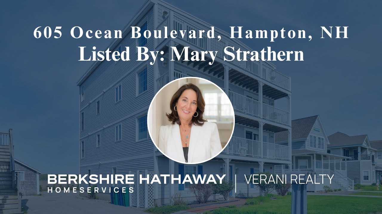 NEW LISTING! Hampton, NH Condo! 605 Ocean Boulevard, Unit 1, Hampton, NH - Listed by Mary Strathern