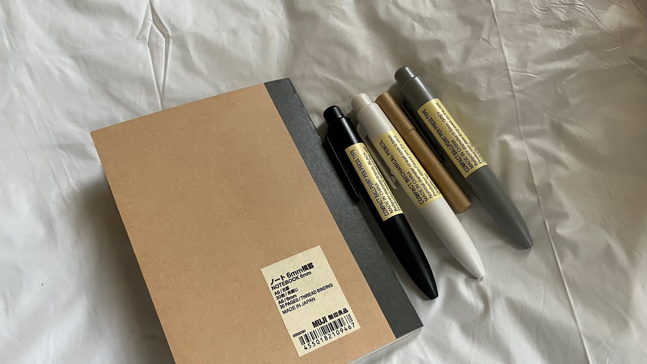 muji stationery • pocket haul