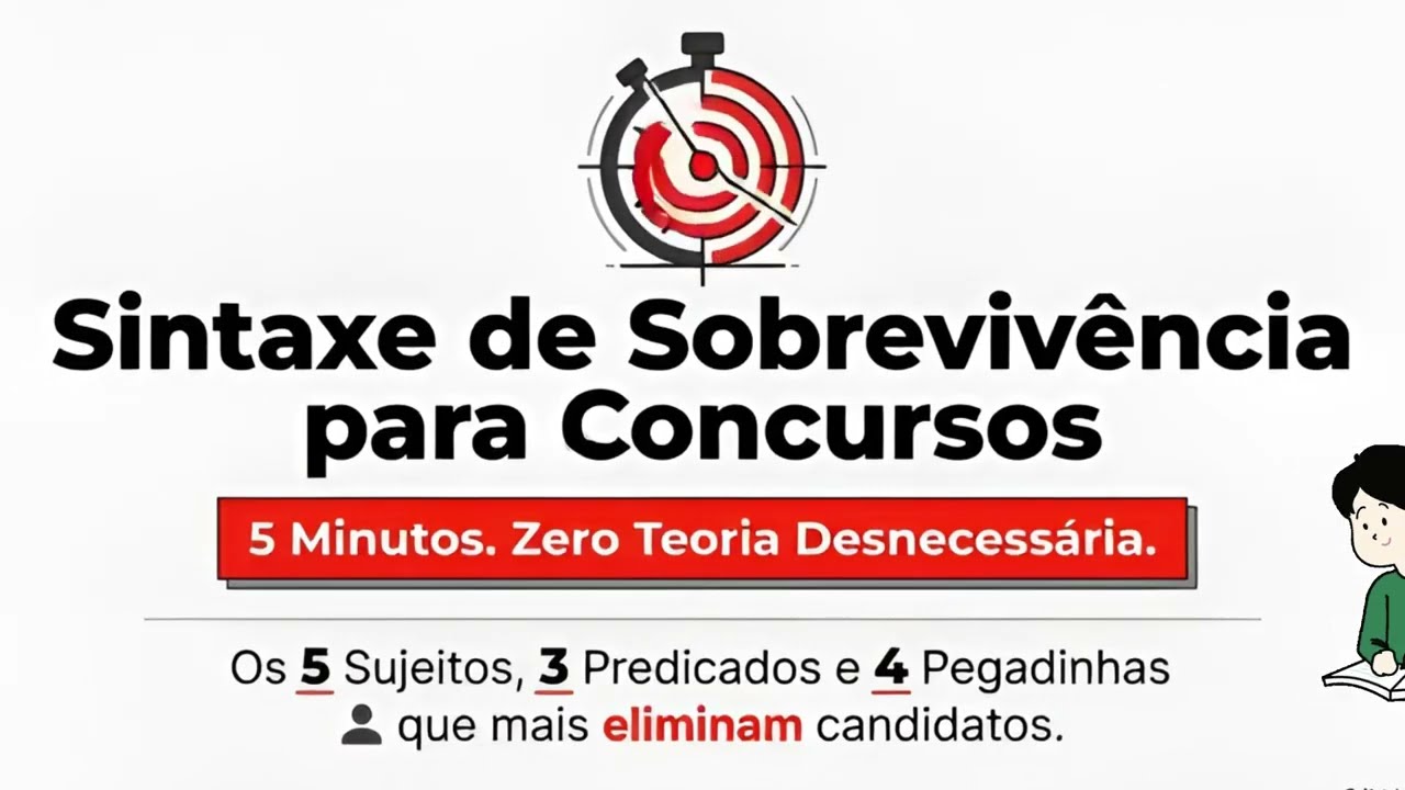 Aprenda Sujeito e Predicado em 5 Minutos e GARANTA SUA Vaga na Receita Federal