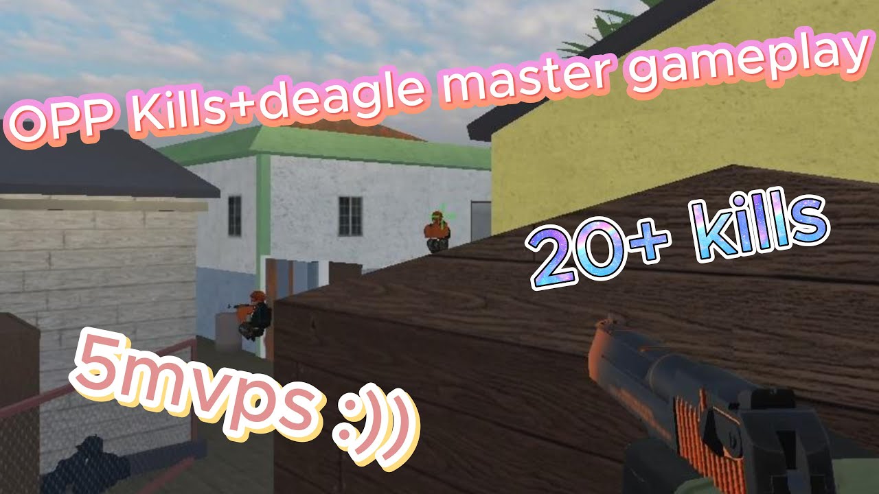 Counter Blox Gameplay 20+kills (DEAGLE MASTER)