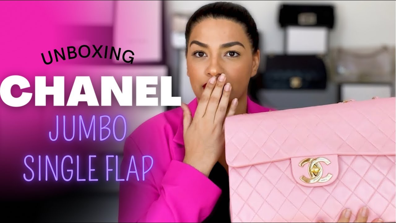 PINK CHANEL MAXI BAG UNBOXING - IF YOU LOVE PINK AND CHANEL, YOU'LL DIE FOR THIS 💕