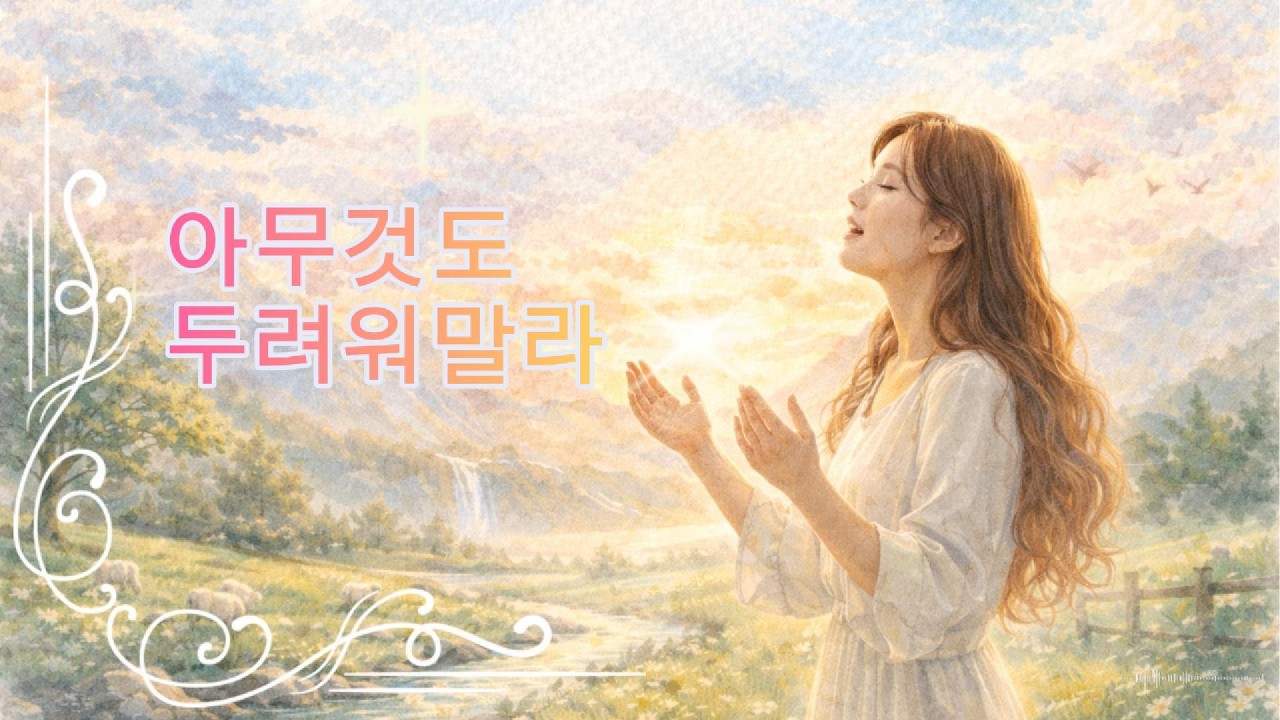 아무것도 두려워 말라 | 부드러운 여성 보컬 찬양