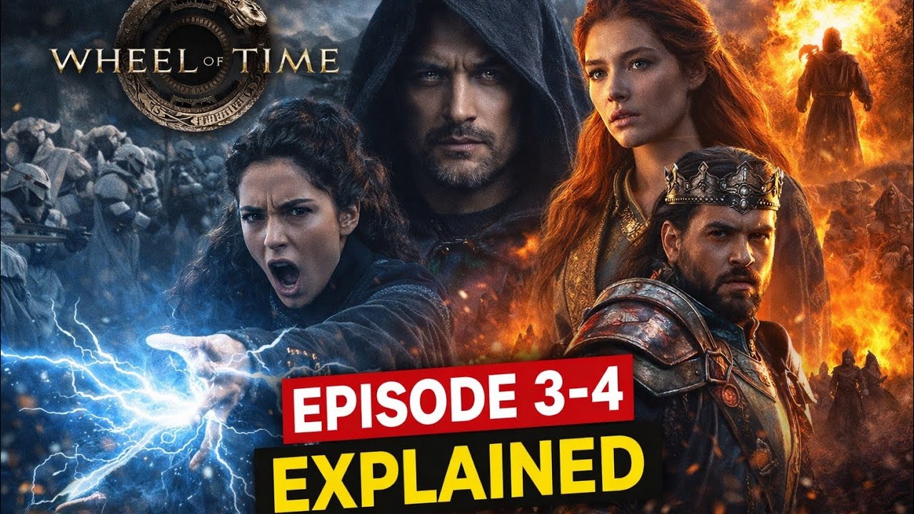 The Wheel Of Time Season 3 Episode 3-4 Explained In Hindi/Urdu | Web Series Explanation #serise