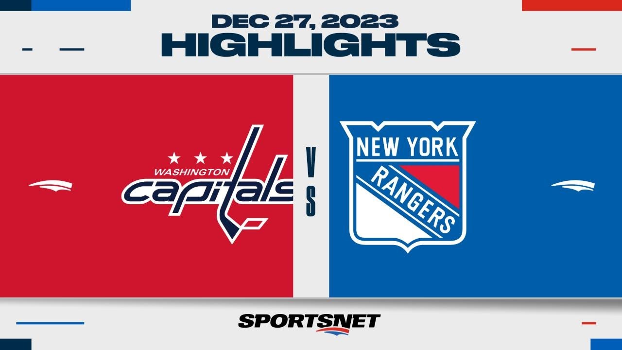NHL Highlights | Capitals vs. Rangers - December 27, 2023