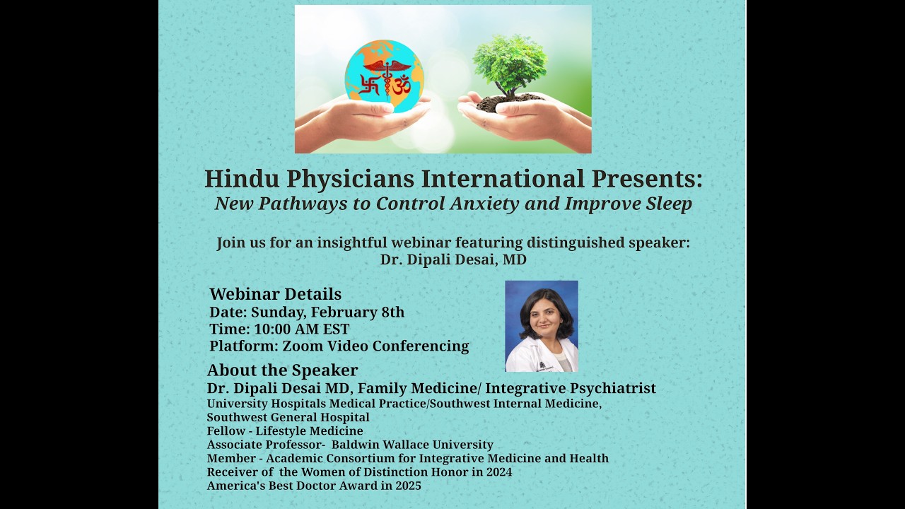 HPI Webinar: New Pathways to Control Anxiety and Improve Sleep