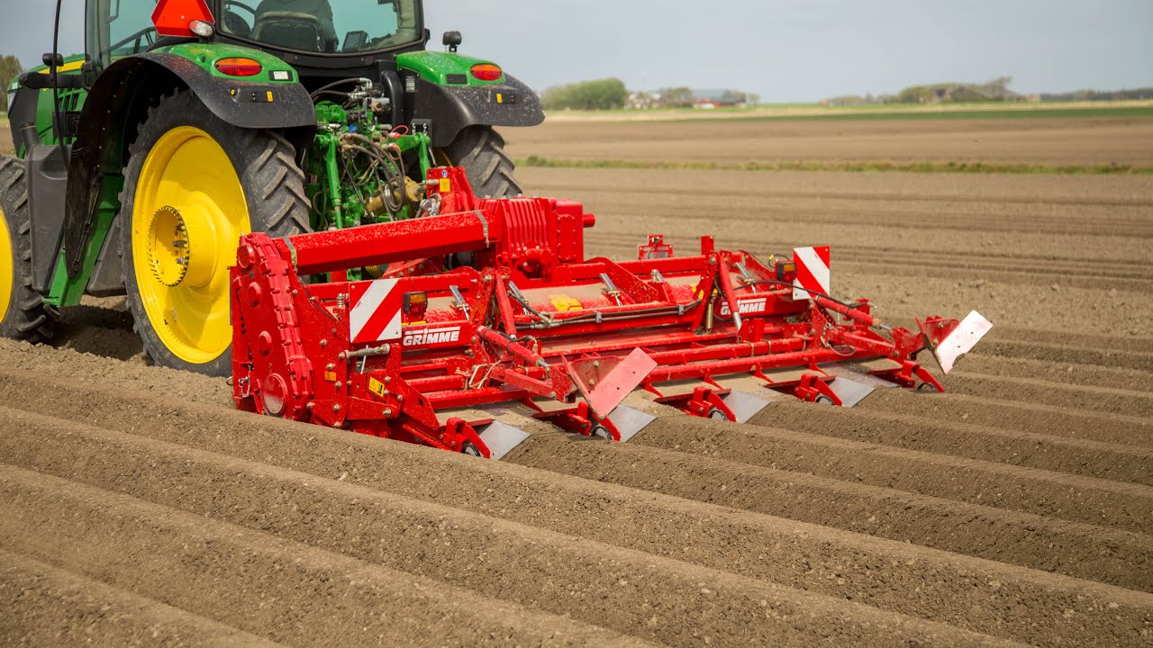 GRIMME GF 400 | 4-row Rotary Hiller & Full Width Tiller