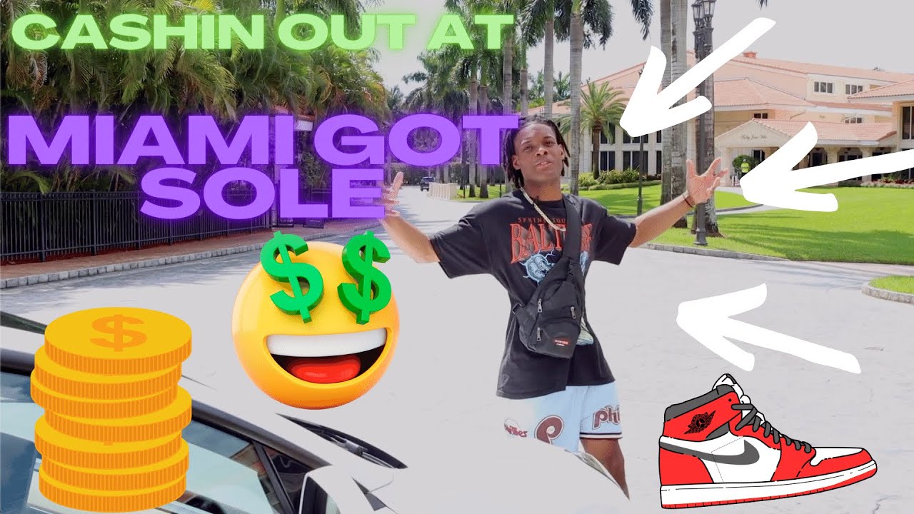 WE SPENT $15K AT THE FIRST EVER MIAMI GOT SOLE 🤑👟