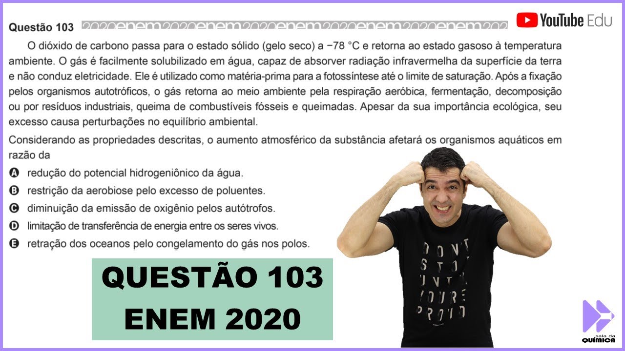 QUÍMICA ENEM 2020! 