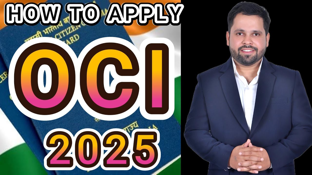 How to Fill OCI Form Online Step by Step | OCI Card Application Full Process in Hindi | OCI Form