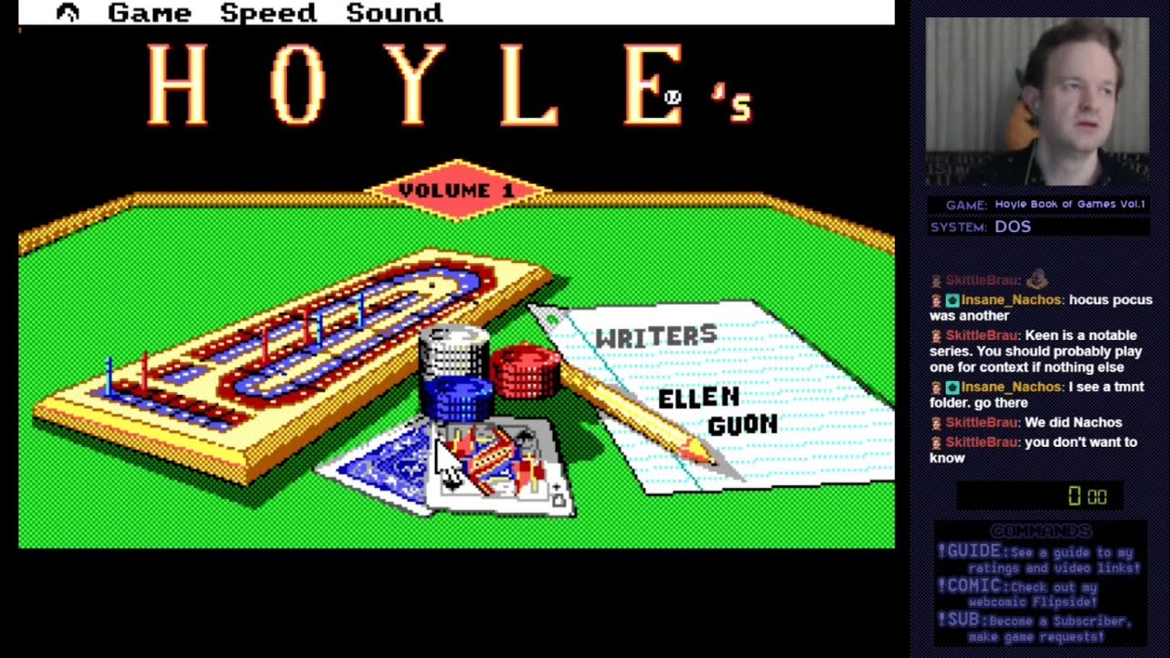 DOS Games: Hoyle's Official Book of Games: Vol. 1