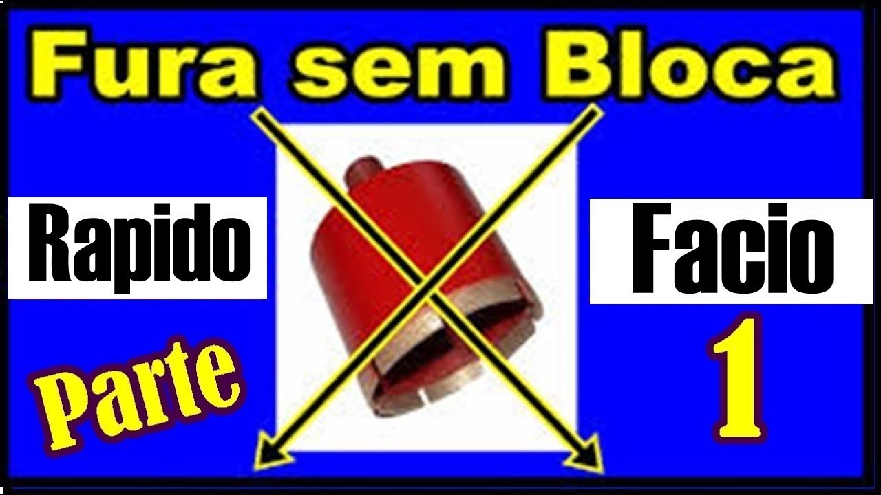 Como fazer Furo de torneira no Granito, Sem a Bloca Serra Copo/ how to stick granite