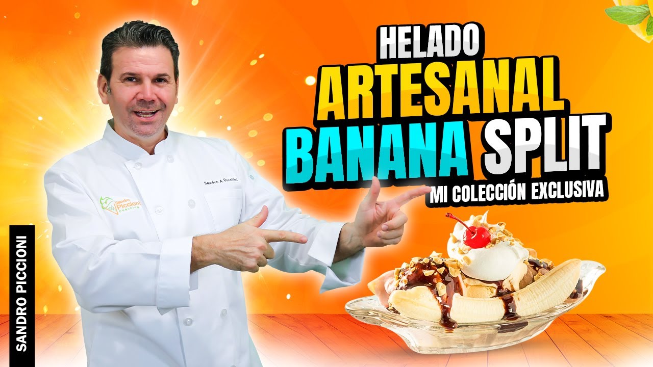 Helado Artesanal Banana Split, Sandro Piccioni Coaching