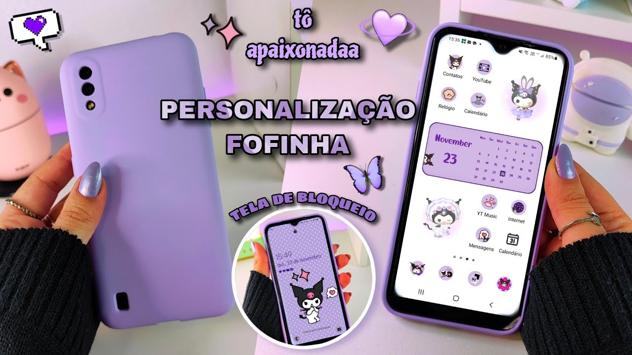 PERSONALIZAÇÃO E ORGANIZAÇÃO NO SAMSUNG GALAXY A01