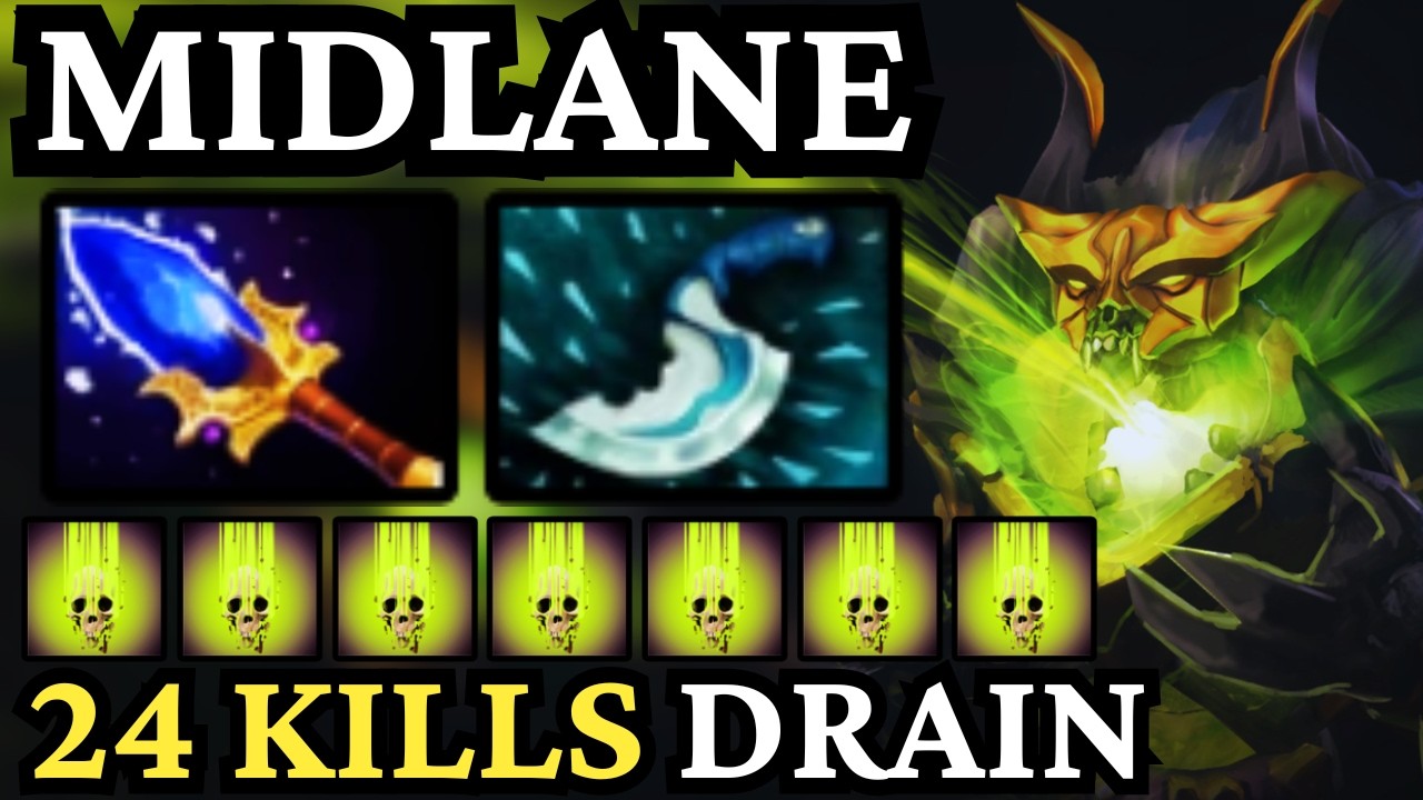 🔥 PUGNA Mid God Mode — 24 Kills Heal & Destroy! 🔥 Dota 2 Gameplay