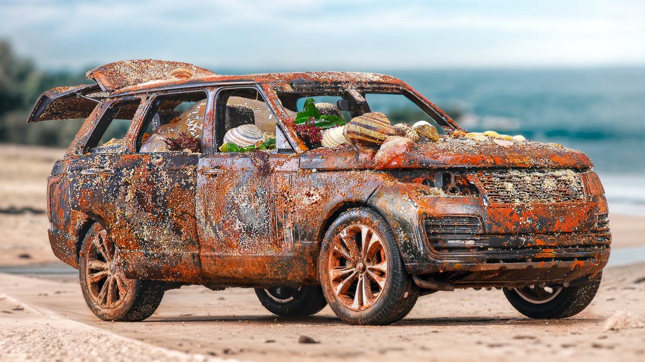 Abandoned Range Rover Full Restoration and Customization