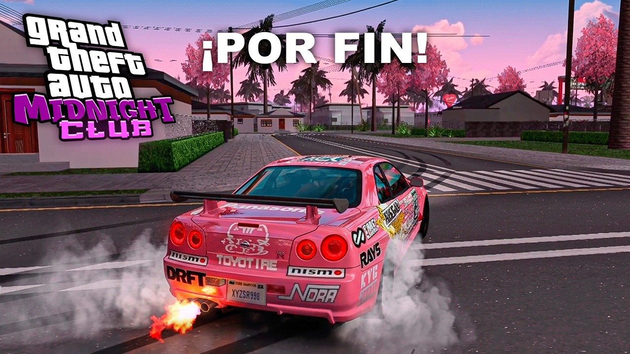 Transform&eacute; GTA San Andreas en un simulador de drift japon&eacute;s