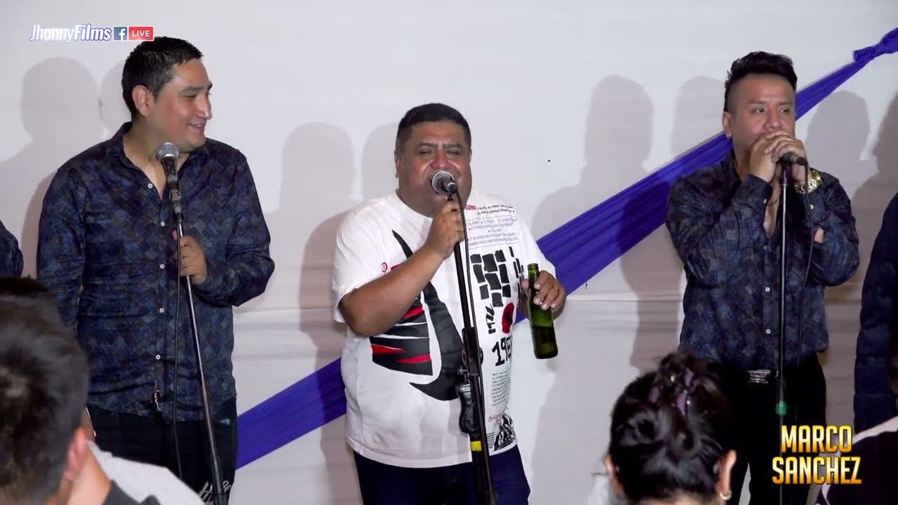 ANAMILE SALSA...MARCO SANCHEZ & JUANCHO PEÑA LA VOZ DE ORO en 4K / FELIZ CUMPLEAÑOS PAUL NANO 2022