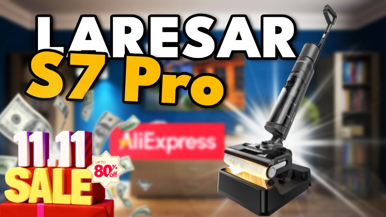 Laresar S7 Pro TEST – Czy warto? Najlepszy mop-odkurzacz z AliExpress?