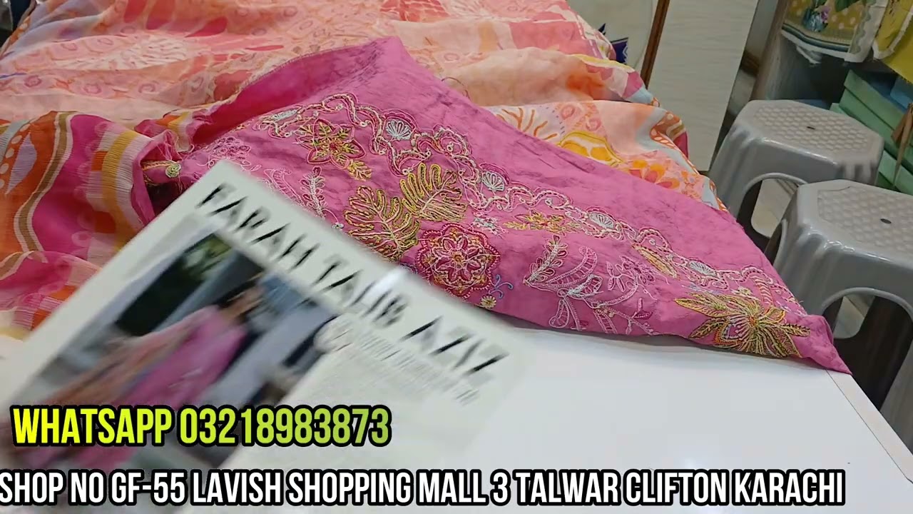 Mushq Luxury Lawn 2026 |Farah Talib Lawn 2026 Available at Sharif Collection