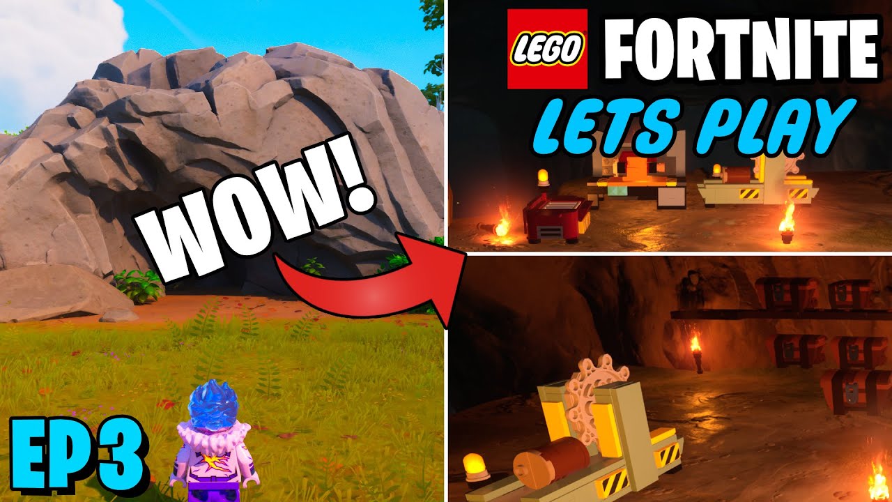 The BEST WAY To Get Knotroot And Marble! | Lego Fortnite Lets Play Episode 3