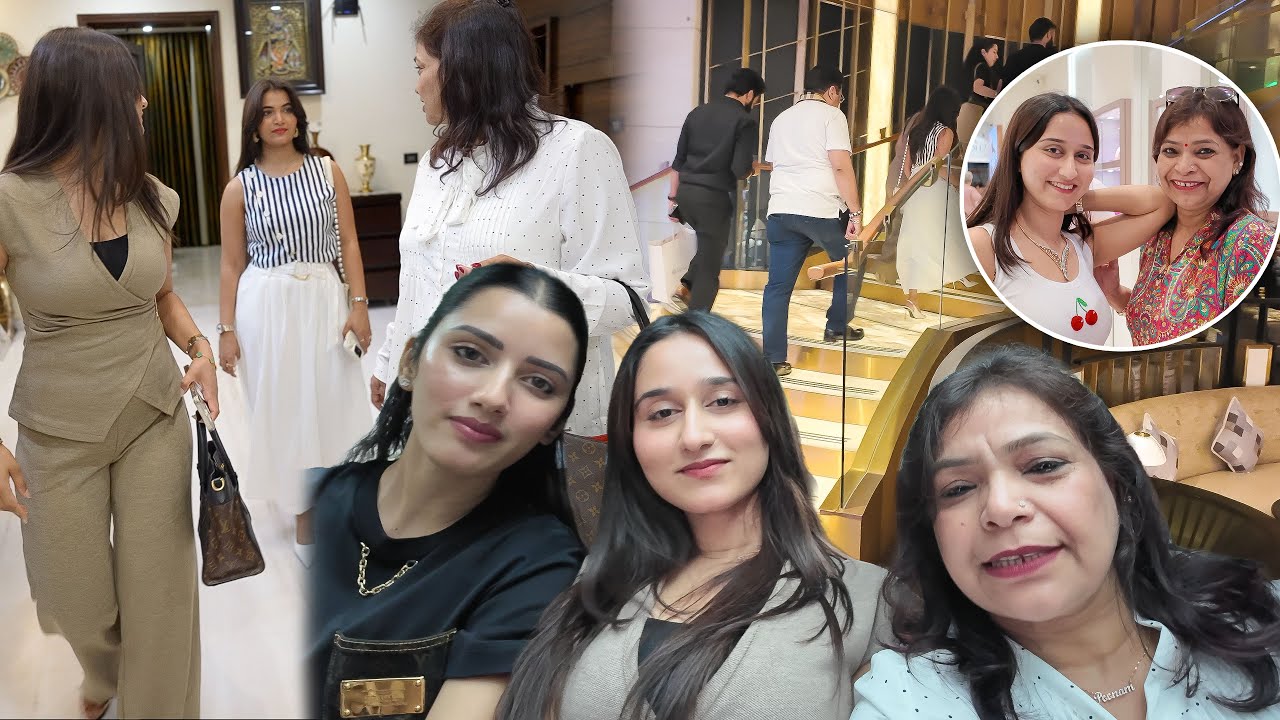 Bahu Ke Sath Ki Jwellery Shopping