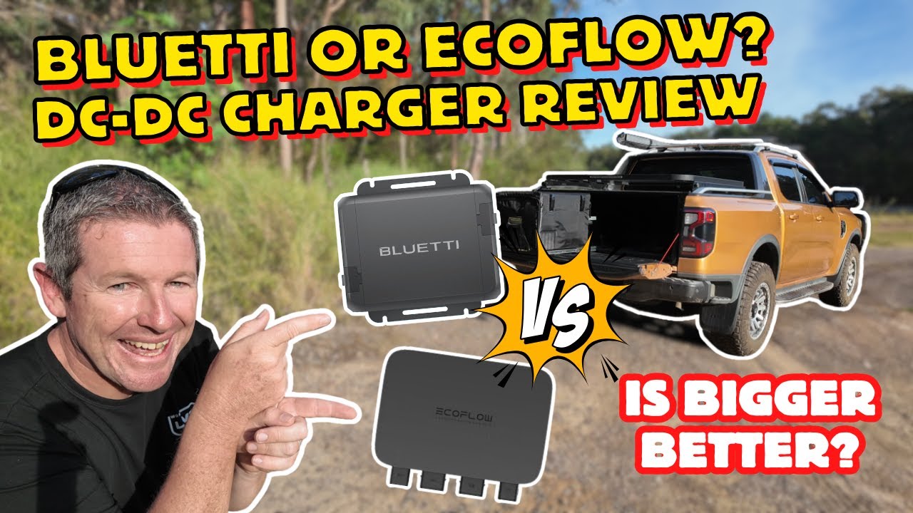 Bluetti Charger 1 vs EcoFlow Alternator Charger - our off-grid power station DC-DC test and review