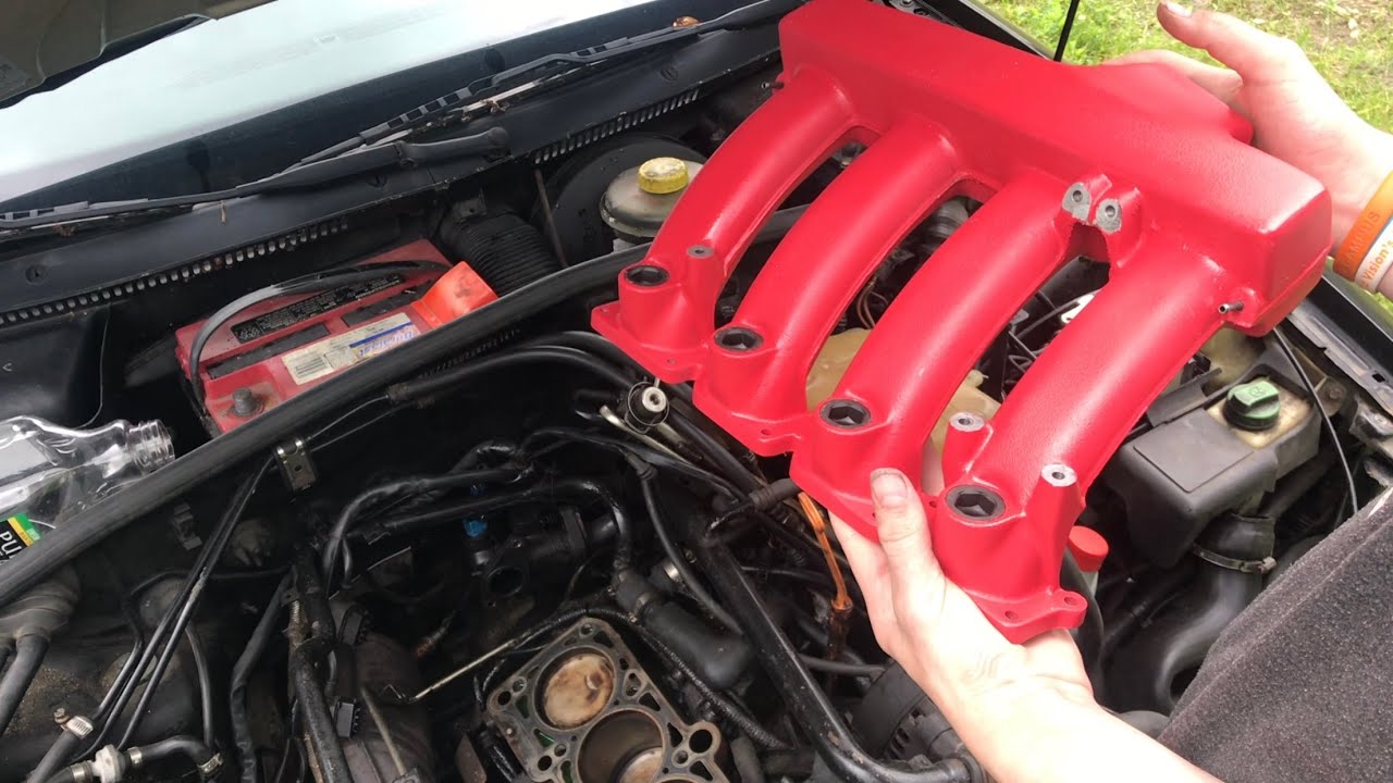 PAINTING intake manifold for a 1.8t volkswagen /audi engine