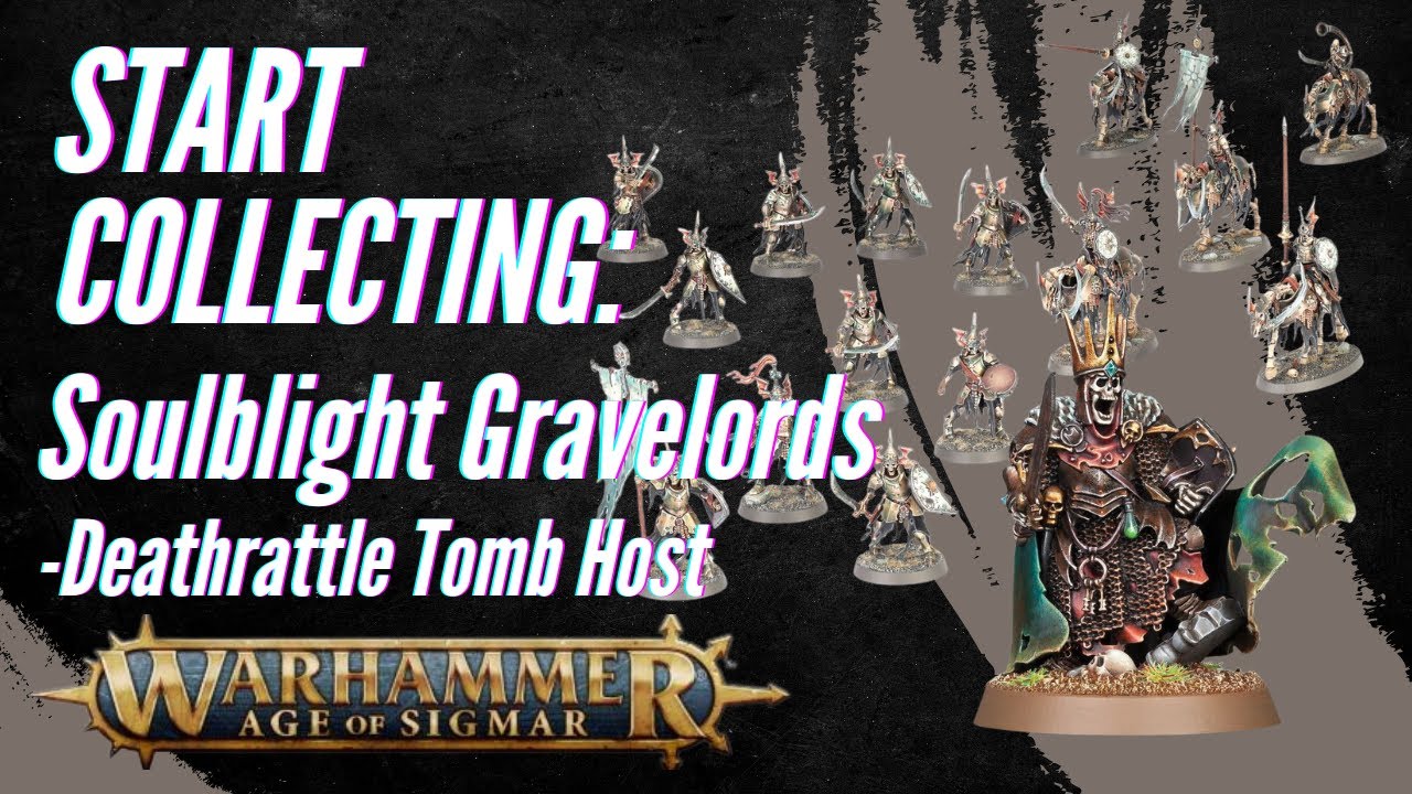Начните собирать Warhammer Age of Sigmar: Soulblight Graveyards — Deathrattle Tomb Host