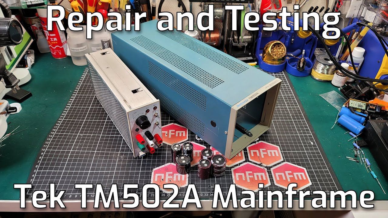 Repair and Test a Tektronix TM502A Mainframe