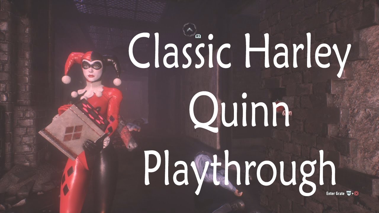 Batman: Arkham Knight - Harley Quinn Story Pack (Classic Harley Playthrough)