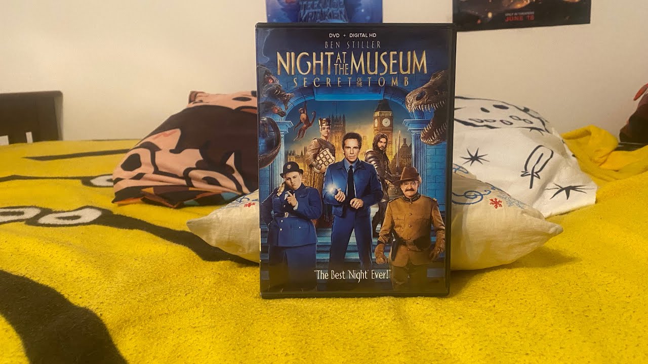 Night at the Museum Secret of the tomb 2014 DVD 