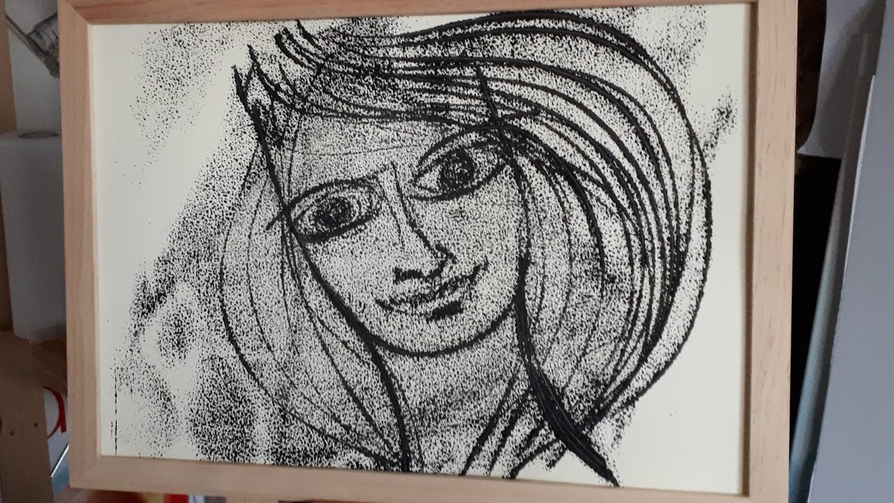 Monotypia - zrób sam w domu 🎨