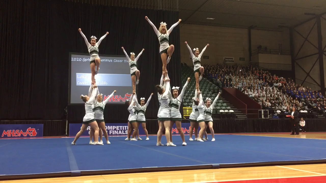 Lake Orion’s Round 3 routine at the 2020 Division 1 state finals
