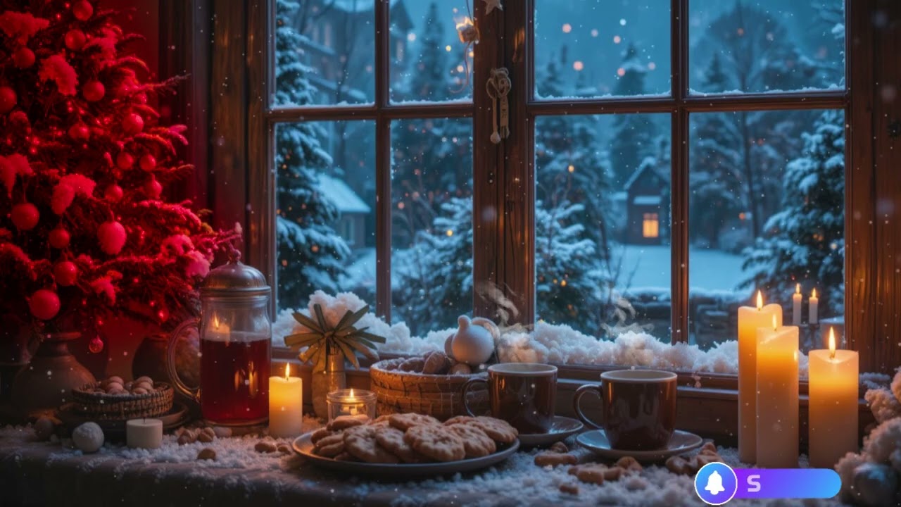 [HAPPY HOLIDAY JAZZ]: Smooth Winter Jazz Cafe Music & Elegant Bossa Nova Christmas for Study, Work 🎄