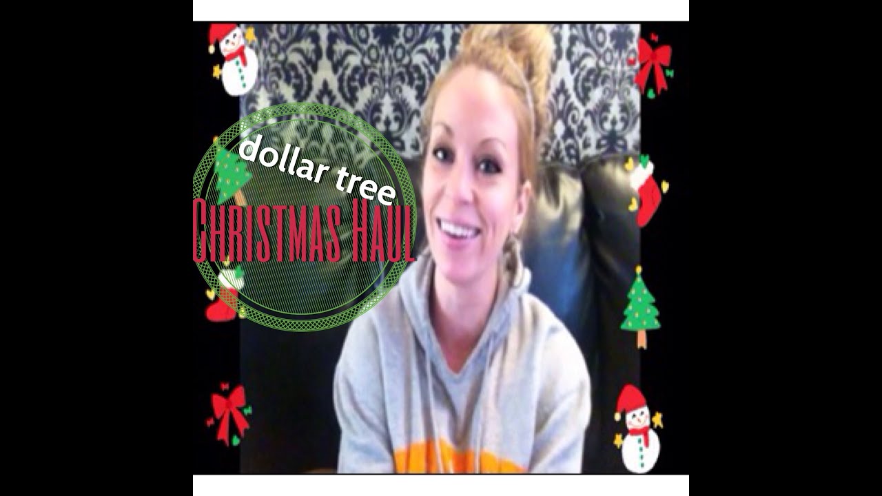 DOLLAR TREE HAUL &bull; CHRISTMAS ORNAMENTS & CANDY CANE GARLAND!! fabbTV