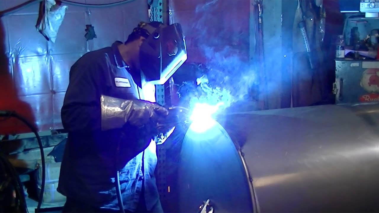 Welding Process - Building a UL 142 Rated Fuel Storage Tank
