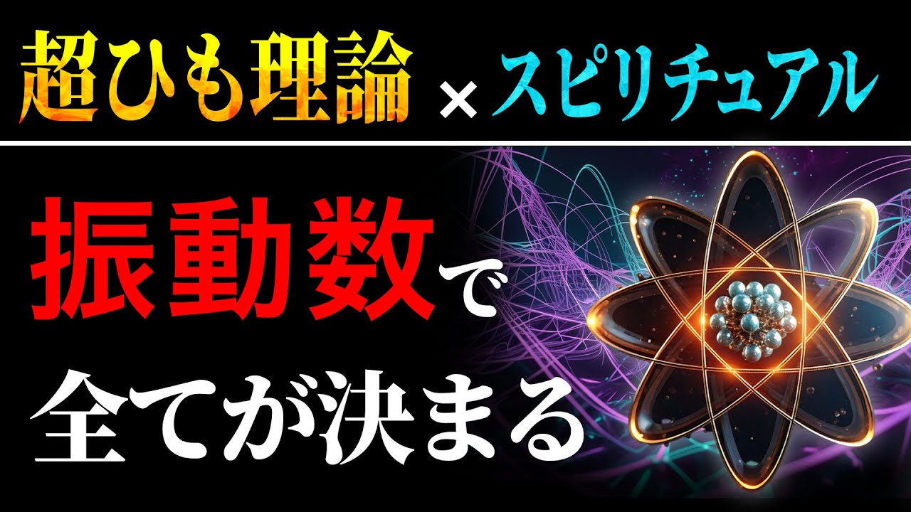 振動数を整える方法。超ひも理論とスピリチュアル。