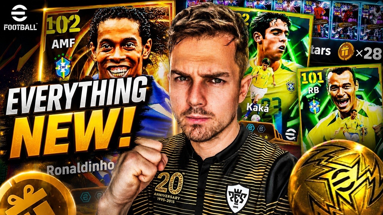 Epic Brazil 2002 R10 Pack & New Campaign in eFootball Update