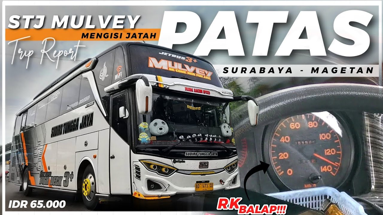 MENCOBA TRAYEK BARU STJ || Patas (Surabaya - Magetan) Tak Di Sangka Dapat STJ Mulvey